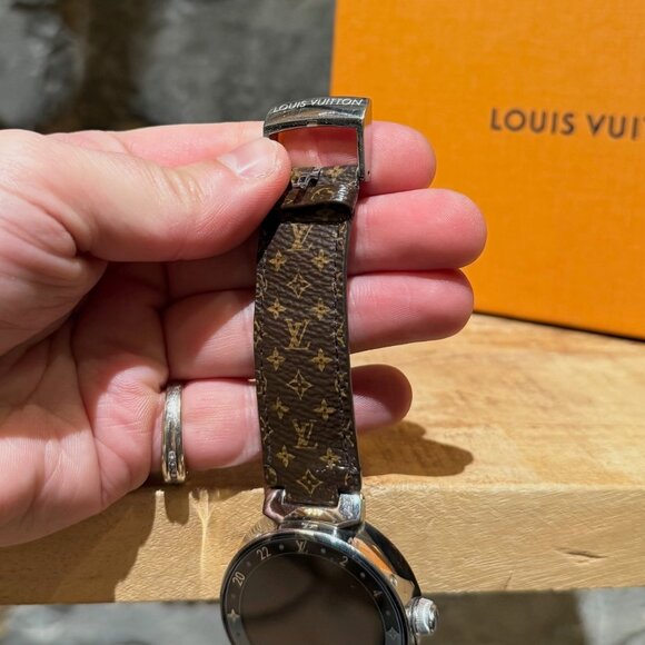 Louis Vuitton QA050 Tambour Horizon Monogram Watch - Picture 12 of 16